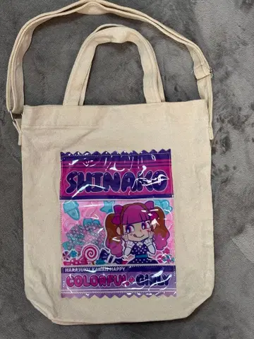 시나코짱 SHINAKO 컬러풀 토트백