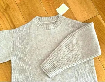 [ 미사용 ] 월드 울 100% 긴팔 스웨터 M