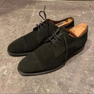 잘란 스리와야 블랙 스웨이드 슈즈 41