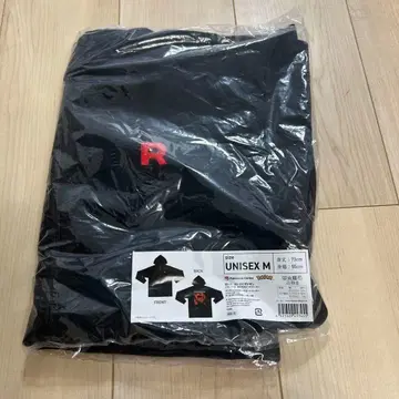 포켓몬 센터 오리지널 후드티 TEAMSR 로켓단 M