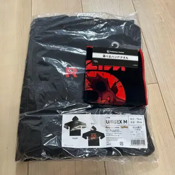 포켓몬 센터 후드티 TEAMSR 로켓단 M 선택 가능한 핸드 타월 포함