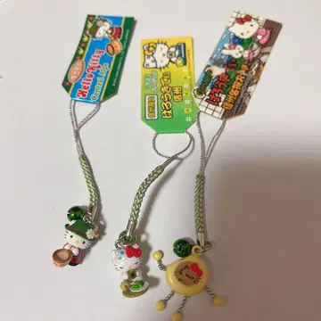 [신슈] 지역 한정 키티 스트랩 3종 세트