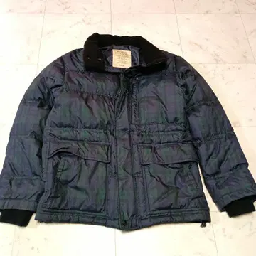 UNIQLO 유니클로 프리미엄 다운 자켓 L 체크 무늬