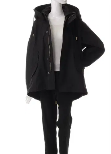 릴렉스 마운틴 후드티 블랙