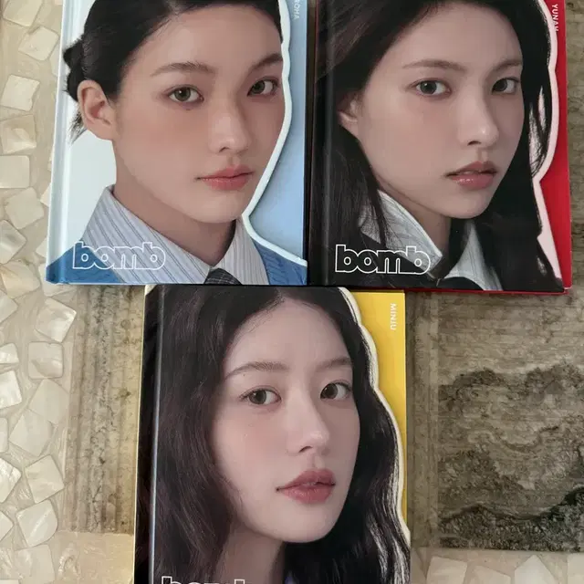 Bomb 매거진 유나/민주/이로하 앨범