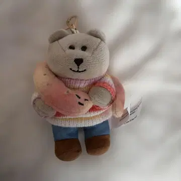 STARBUCKS 베어리스타 베어 봉제 인형 키링 뱀 머플러