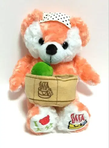 지역 한정판 베어 오이타 한정 온천 베어 봉제 인형 테디베어 곰