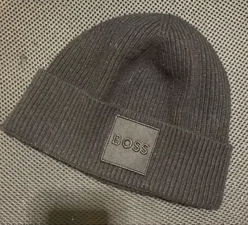 BOSS 리브 니트 모자