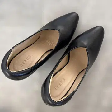 BEAMS 블랙 숏부츠 36