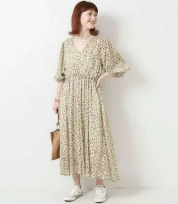 Spick and Span 체리 트리 엠파이어 원피스