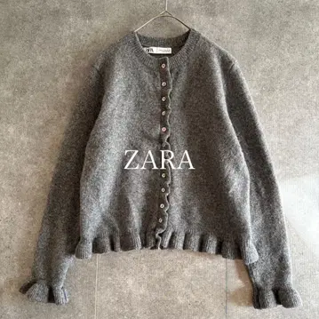 ZARA | 자라 | 프릴 니트 가디건