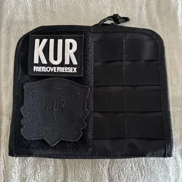 블랙 KUROYUME Patch 와펜 부착