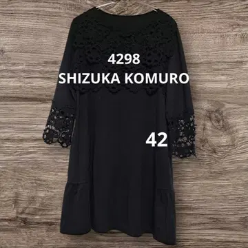 4298 SHIZUKA KOMURO 레이스 7부 소매 튜닉 42