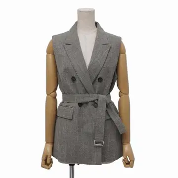 25AW ANAYI 아나이 폴리 트윌 벨티드 베스트 허리 벨트