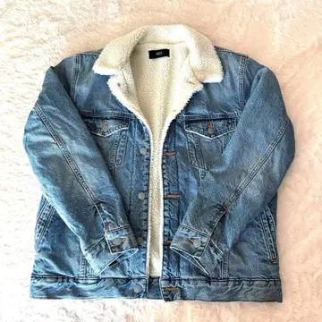 AZUL 데님 보아 자켓 L
