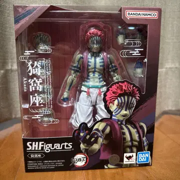 개봉 완료 미사용 S.H.Figuarts 아카자 귀멸의 칼날 피규아트