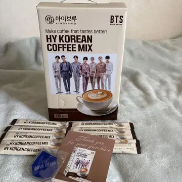 HY KOREAN COFFEE MIX BTS 패키지