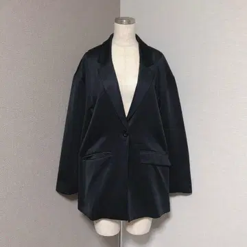 무루아 스트레치 소재 자켓 블랙