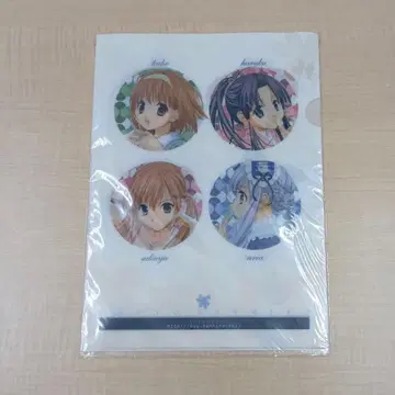 미개봉 시스터 프린세스 클리어 파일 3매