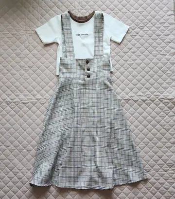 레피피 아르마리오 오버롤 스커트 T셔츠 세트