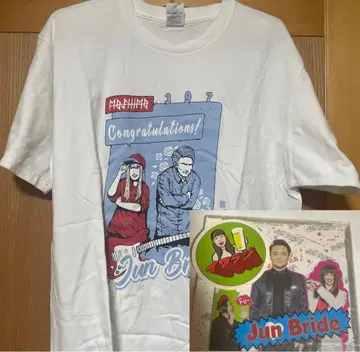 카토 준이치 MOSHIMO JunBride T셔츠 CD 스티커