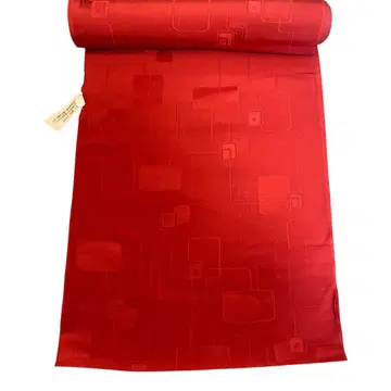미사용 옷감 토오카마치 코트지 빨간색, 크림슨 계열 도오유키 코트 옷감