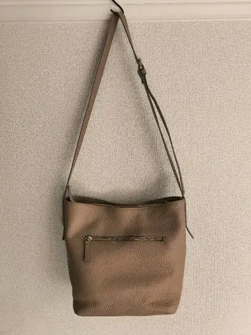 [ 새상품급 ] nuovedive 이탈리아제 천연 가죽 숄더백 그레이지