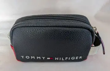 새상품 타미힐피거 골프 파우치 네이비/레드