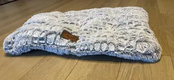 라이트 그레이 플리스 머플러