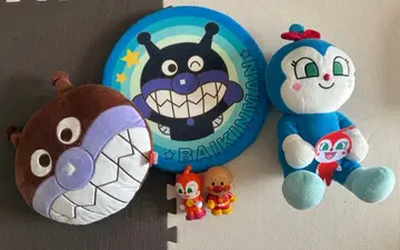 호빵맨 봉제 인형 피규어 세트