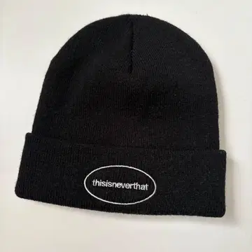 thisisneverthat 블랙 니트 모자