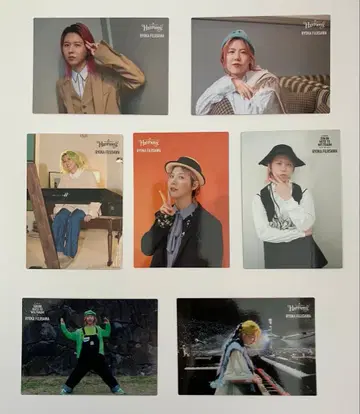 Mrs.GREENAPPLE 후지사와 료카 포토 카드 6장 세트