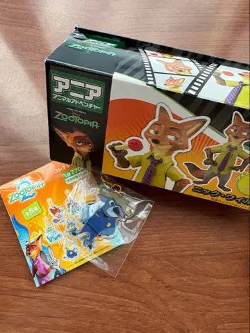 주토피아 2 아니아 닉 와일드 피규어 참 보코 서장