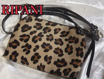 RIPANI 리퍼니 2way 백 송치 가죽 레오파드