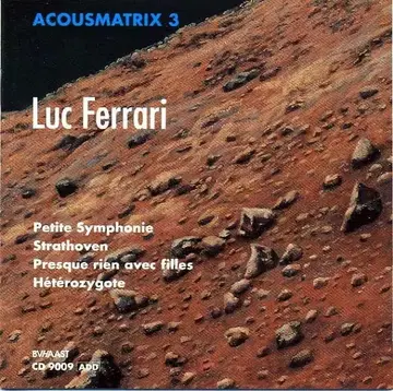 Luc Ferrari - Electronic Works,CD,USED