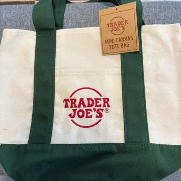 TRADER JOE'S MINI CANVAS TOTE BAG