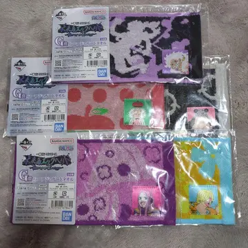 제일복권 원피스 미래섬 에그 헤드 G상 하프 자카드 타월 5종