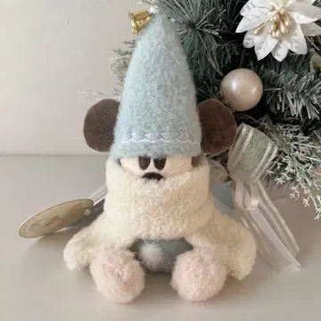 리루린린 크리스마스 파랑 리루린린 인형 배지 바 디즈니