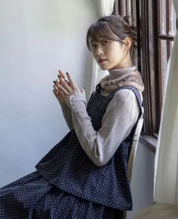 [ 유베시 x 사만사 모스2 ] 전후 2WAY 뷔스티에