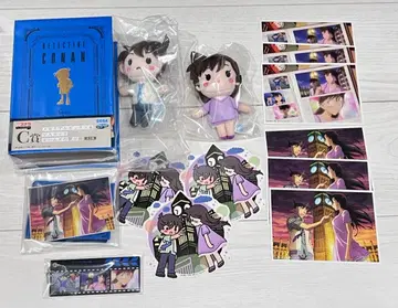 명탐정 코난 세가 럭키 쿠지 메모리얼 컷 FILE.3 신이치 & 란 세트