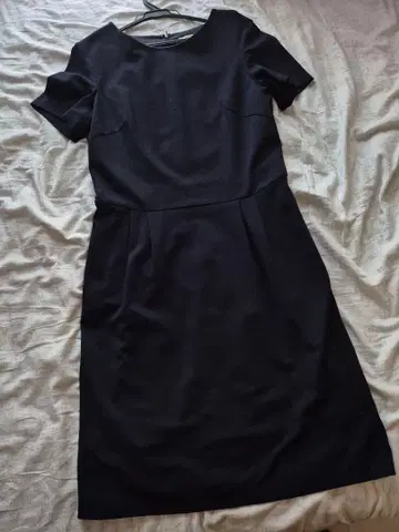 자유구 네이비 원피스 초등학교 수험