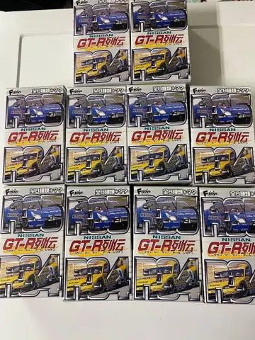 Nissan GT-R 열전 전 8종류 미니카 세트 1box 10종류
