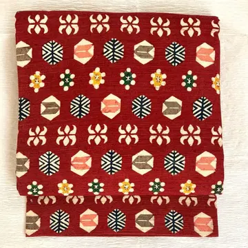 순수 실크 소박한 염색 나고야 오비