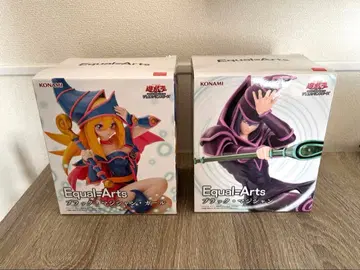 유희왕 블랙 매지션 걸 블랙 매지션 피규어 2체 세트