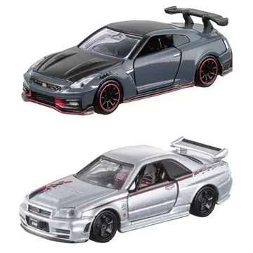 토미카 프리미엄 GT-R 니스모 & R34 2대 세트
