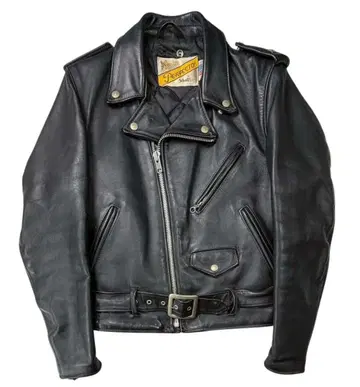 샷 더블 라이더스 자켓 원스타 커스텀 블랙 36