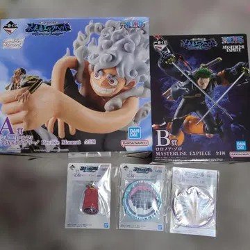 제일복권 원피스 미래섬 에그헤드 A상 B상 덤 러버 모듬 3종류