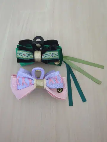 새상품 헤어 클립 안나 라푼젤 판타지 스프링스