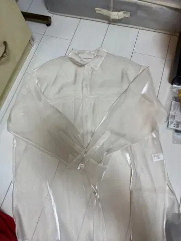 AEWEN MATOPH 화이트 긴팔 셔츠