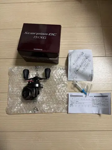SHIMANO Scorpion DC 151XG 베이트 낚시릴